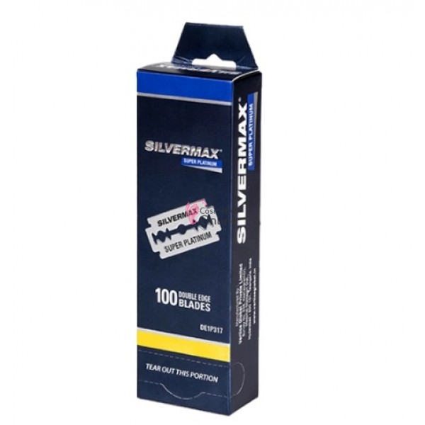 Lame de ras intregi, 100 bucăți SILVERMAX Super Platinum